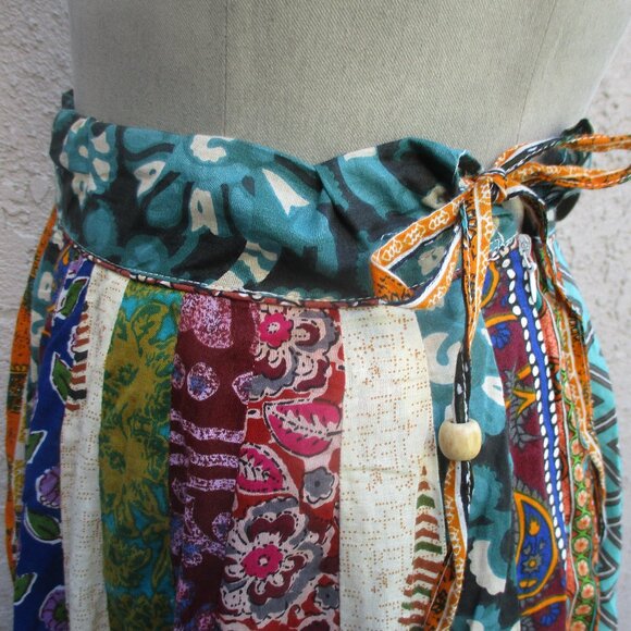 JADED GYPSY ~ AROUND THE WORLD SKIRT ~ FREE SIZE ~ ADJUSTABLE ~ XS to X… - Picture 7 of 15